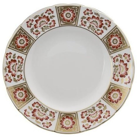 Royal Crown Derby Panel Red Dinner Plate