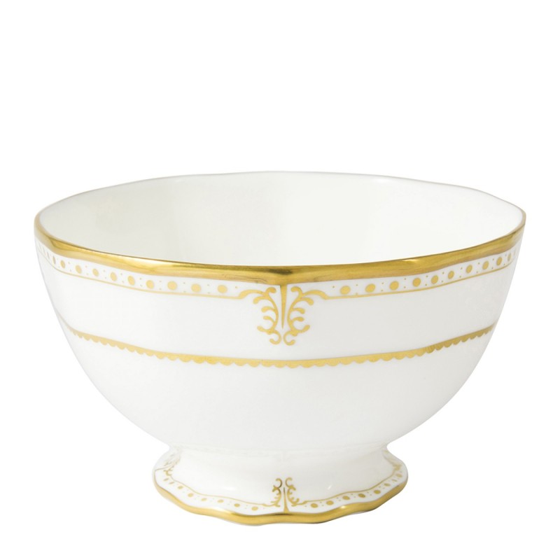 Royal Crown Derby Elizabeth Gold Open Sugar Large