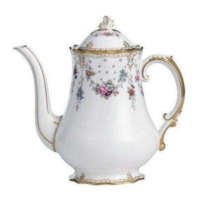 Royal Crown Derby Royal Antoinette Coffee Pot 1.16 Litre