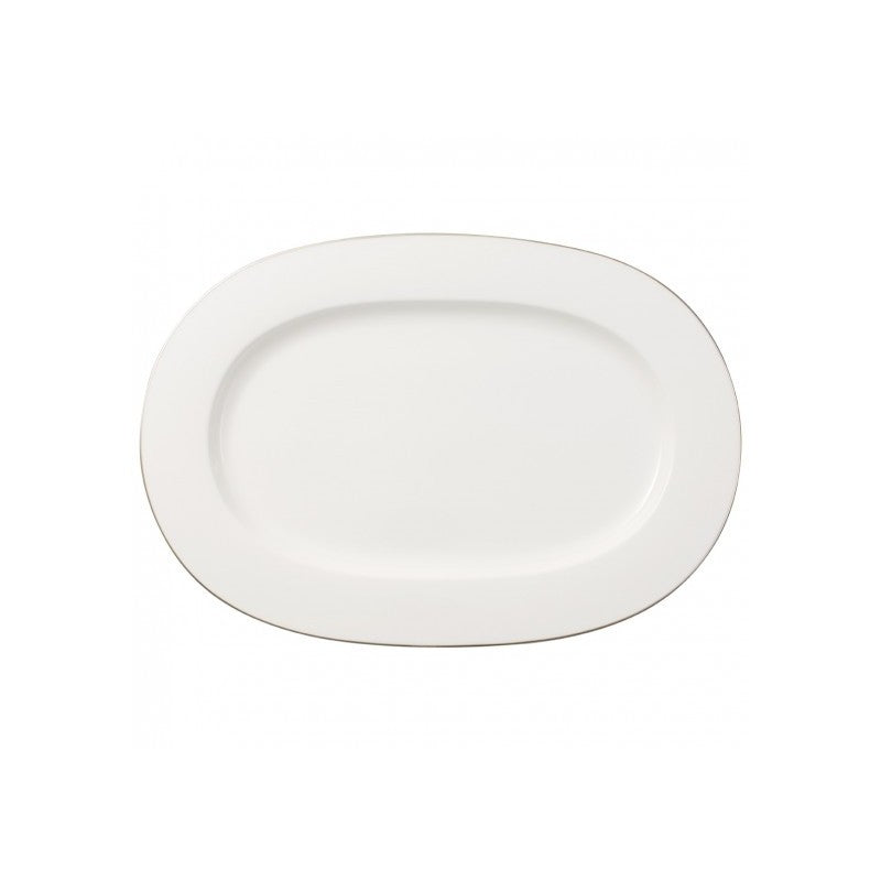 Villeroy and Boch Anmut Platinum Oval Platter