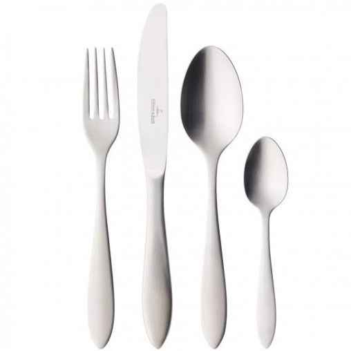 Villeroy and Boch Arthur Brushed 24 Piece Cutlery Set