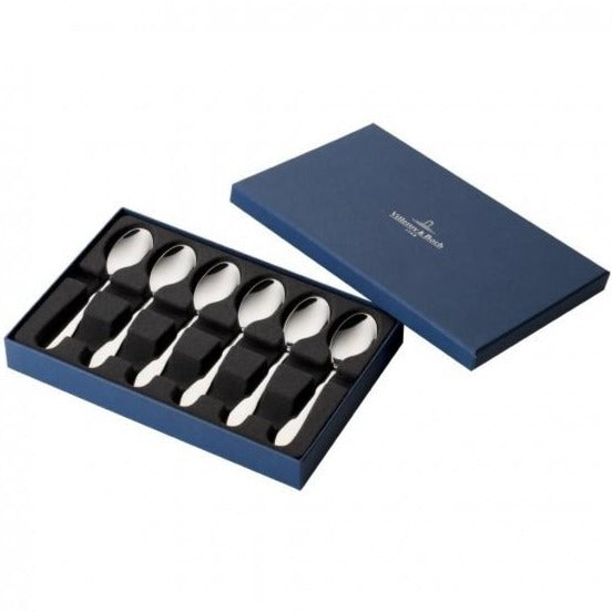 Villeroy and Boch Oscar Set of 6 Demi-tasse Spoon