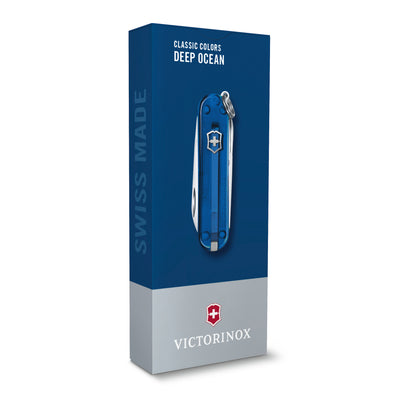 Victorinox Classic Colours SD Pocket Knife - Deep Ocean Blue