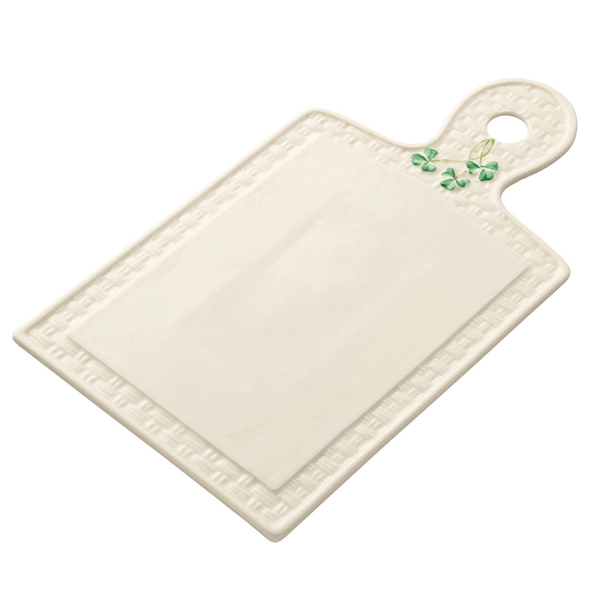 Belleek Classic Shamrock Cheese Board