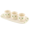 Belleek Classic Shamrock Tapas Set