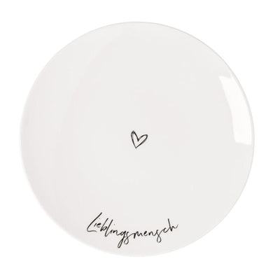 Villeroy and Boch Statement Salad Plate Lieblingsmensch