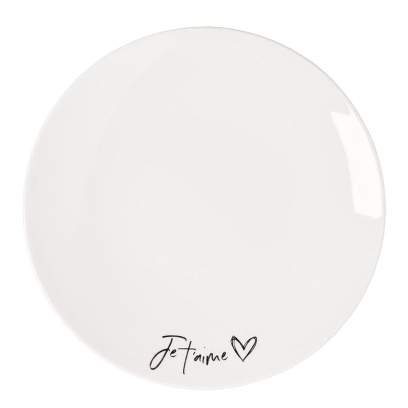 Villeroy and Boch Statement Salad Plate Je t'aime