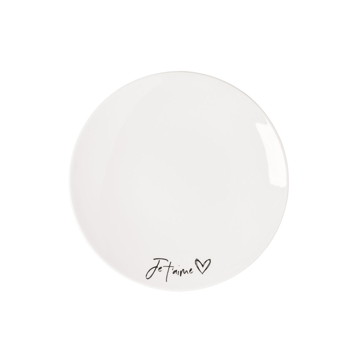 Villeroy and Boch Statement Salad Plate Je t'aime