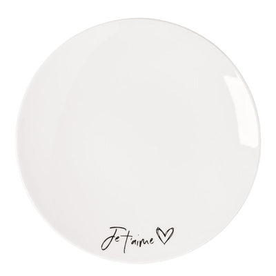 Villeroy and Boch Statement Salad Plate Je t'aime