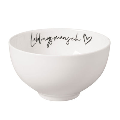 Villeroy and Boch Statement Bowl Lieblingsmensch