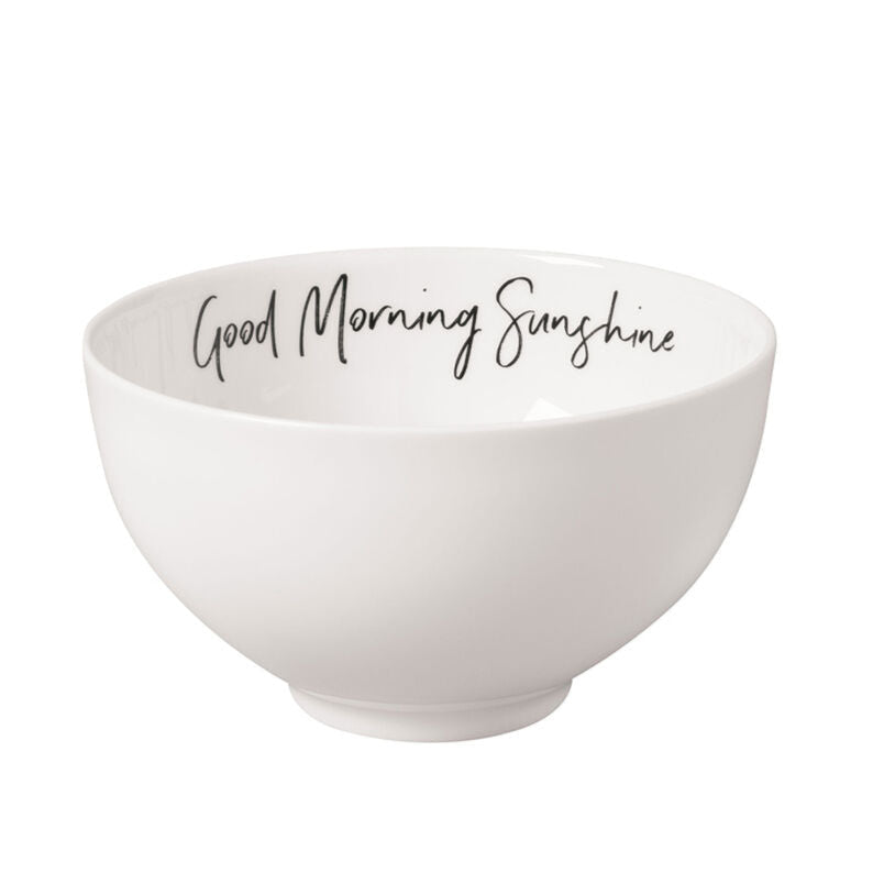 Villeroy and Boch Statement Bowl Good Morning Sunshine