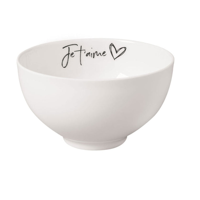 Villeroy and Boch Statement Bowl Je t'aime