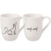 Villeroy and Boch Statement Mug set of 2 Dog