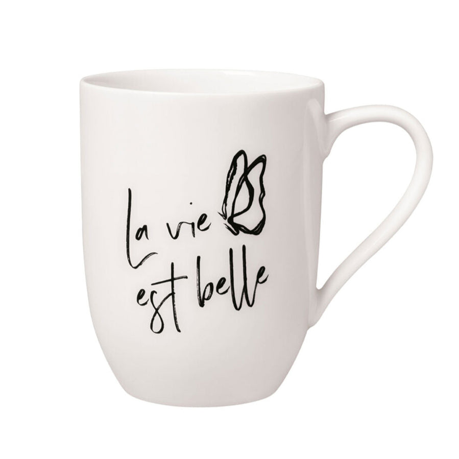 Villeroy and Boch Statement Mug La vie est belle