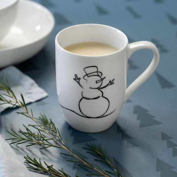 Villeroy & Boch Statement Lines Tazza Con Manico XMAS, 280ml, In Porcellana Premium Bianca, Lavabile In Lavastoviglie E Microonde - 5