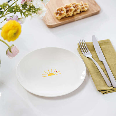 Villeroy and Boch With Love Breakfast Plate, Hello Sunshine