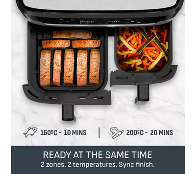 Tefal DUAL XXL STAINLESS STEEL EY942DG1