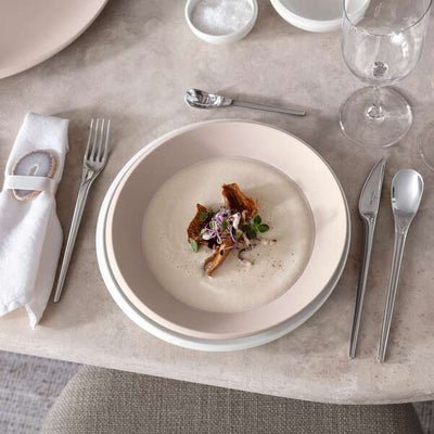 Villeroy and Boch NewMoon Beige Flat Bowl 25cm