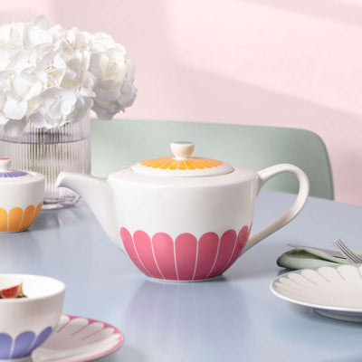 Villeroy and Boch Fleur Couleur Teapot