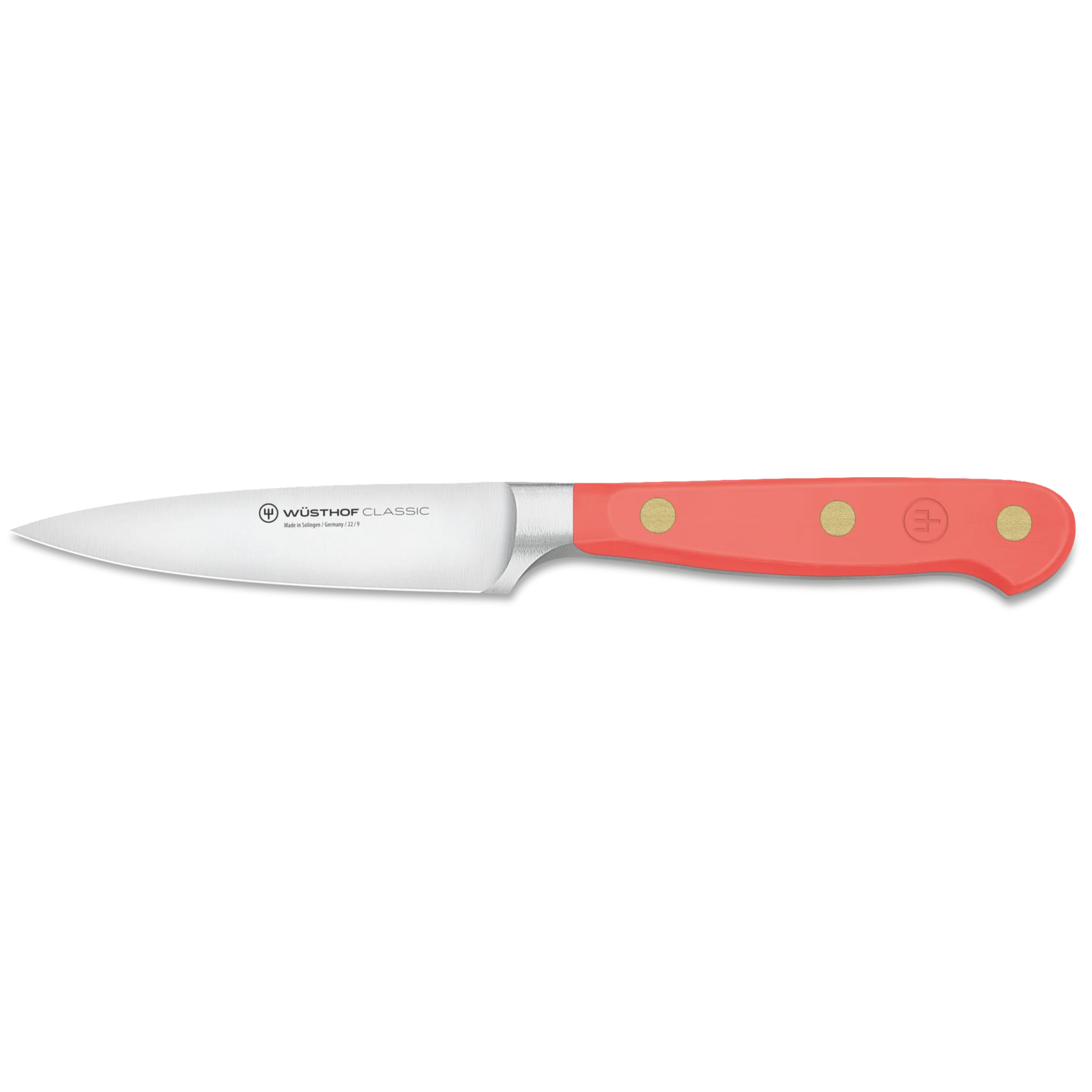Wusthof Classic Colour Paring Knife 9 cm - Peach Coral