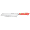 Wusthof Classic Colour Santoku with Hollow Edge 17 cm - Coral Peach