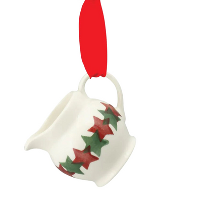 Emma Bridgewater Christmas Stars Tiny Jug Decoration