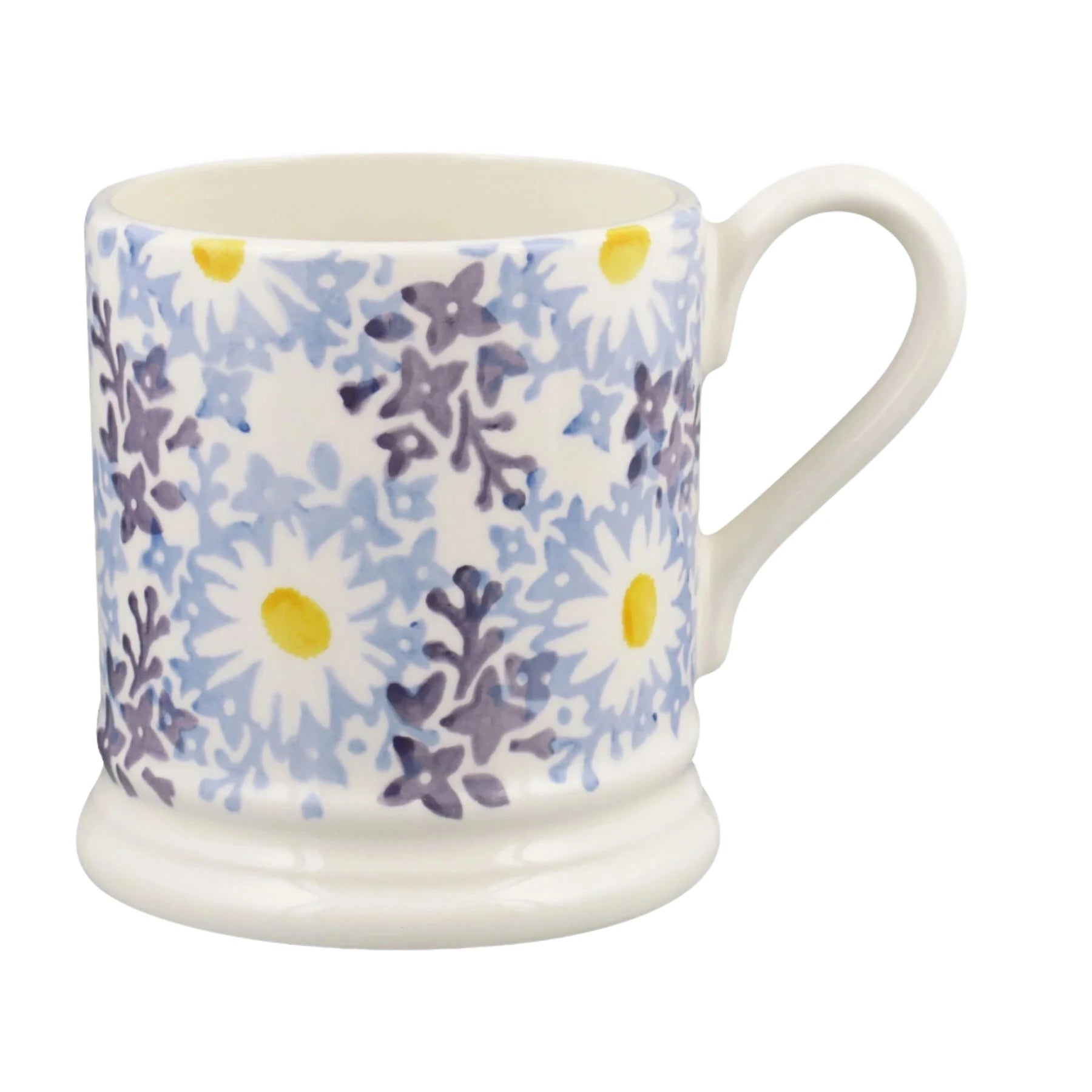 Emma Bridgewater Blue Daisy Field 1/2 Pint Mug