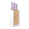 Wusthof Classic Colour 8 Piece Knife Block Set - Purple Yam