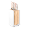 Wusthof Classic Colour 8 Piece Knife Block Set - Pink Himalayan Salt