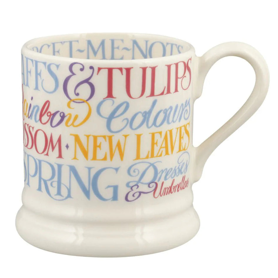 Emma Bridgewater Easter Toast Daffodils & Tulips 1/2 Pint Mug