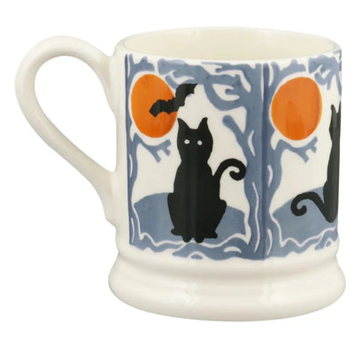 Emma Bridgewater The Wise Witches Black Cats 1/2 Pint Mug