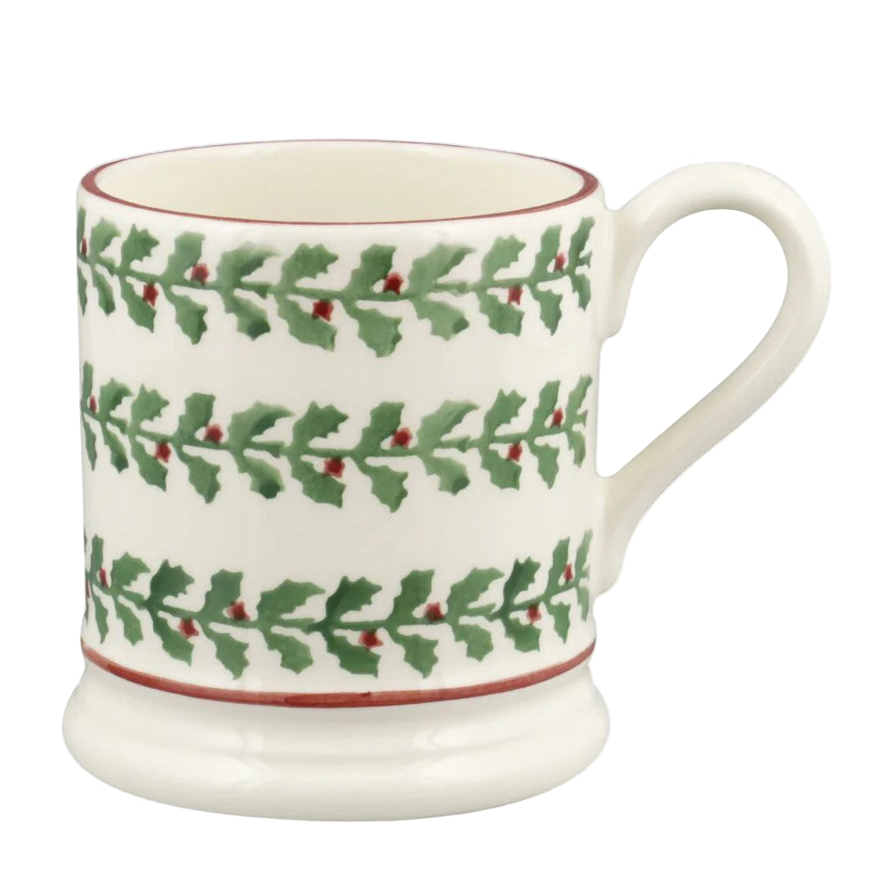 Emma Bridgewater Tiny Holly 1/2 Pint Mug