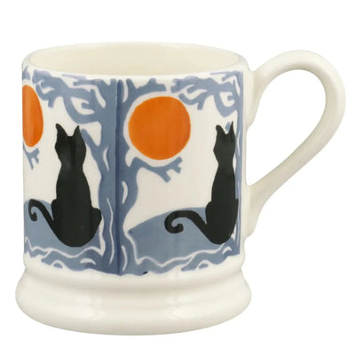 Emma Bridgewater The Wise Witches Black Cats 1/2 Pint Mug