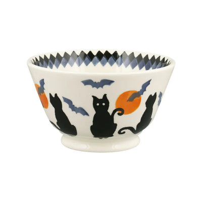 Emma Bridgewater The Wise Witches Black Cats Small Old Bowl