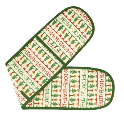 Emma Bridgewater Christmas Joy Double Oven Glove & Tea Towel Set