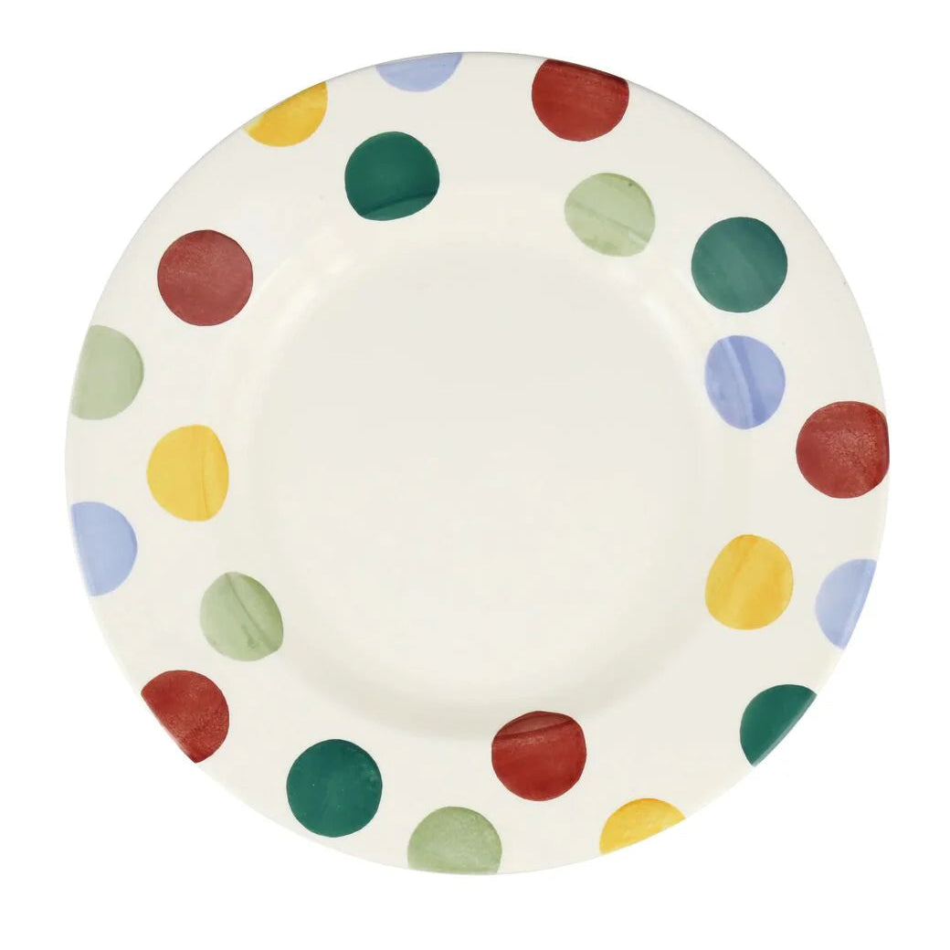 Emma Bridgewater Big Polka Dots 10.5 Inch Dinner Plate