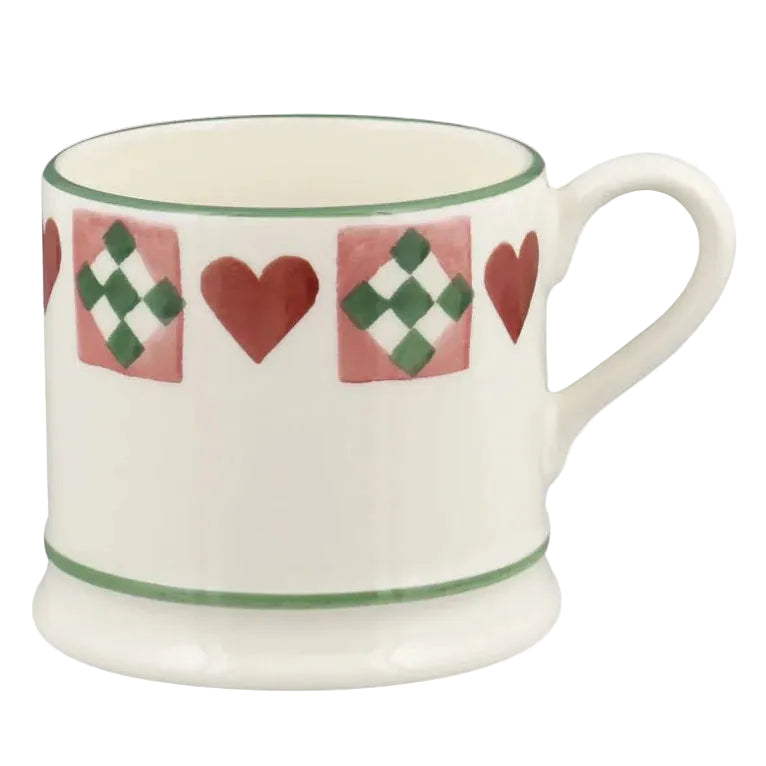 Emma Bridgewater Pink Quilts Small Mug