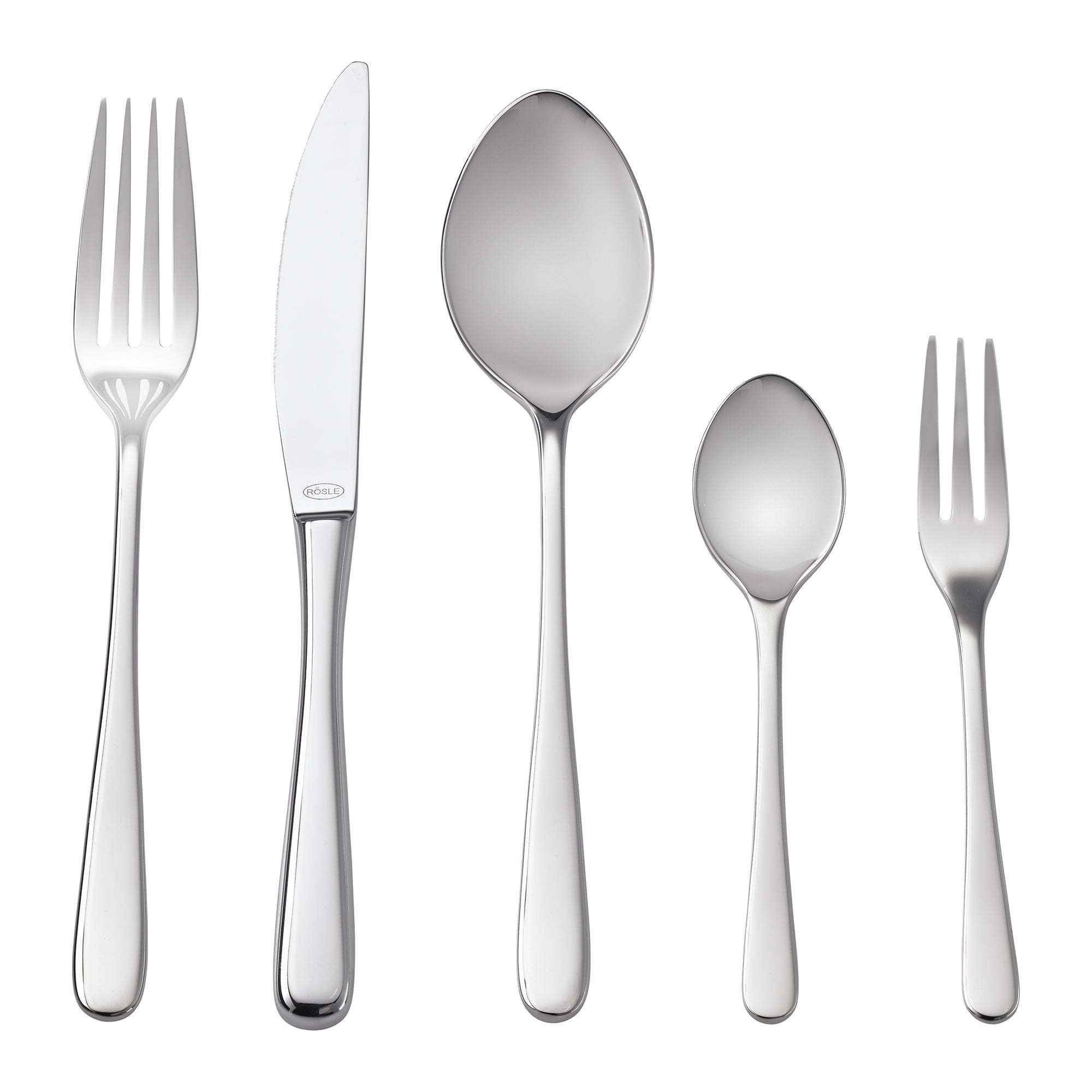 RÖSLE Passion Stainless Steel 60 Piece Cutlery Set - Mirror Finish
