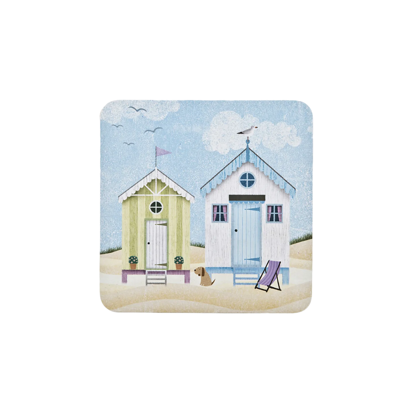 Denby Seaside Coasters Set of 6