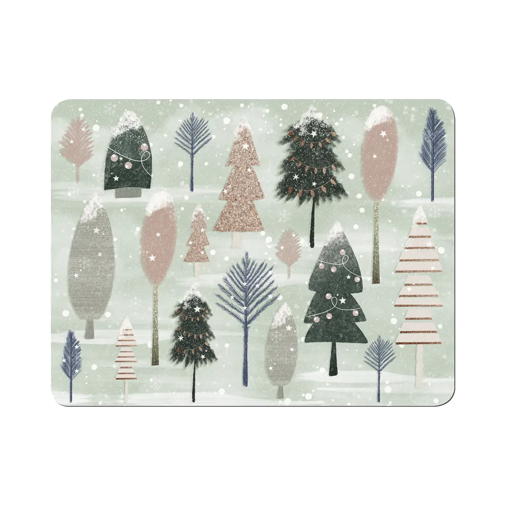 Denby Christmas Forest Set of 6 Placemats