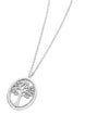 Tipperary Sterling Silver Oval Tree of Life Pendant