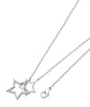 Tipperary Sterling Silver Interlocking Star Pendant