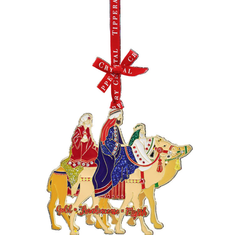 Tipperary Crystal Sparkle Three Wisemen Decoration