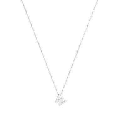 Tipperary Sterling Silver Letter "W" Pendant