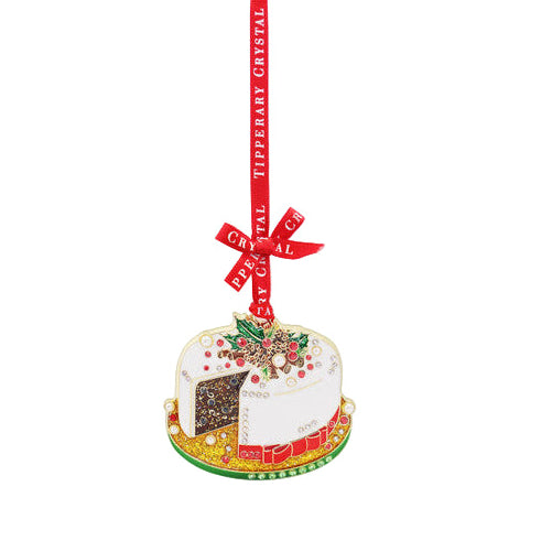 Tipperary Crystal Sparkle Christmas Cake Decoration
