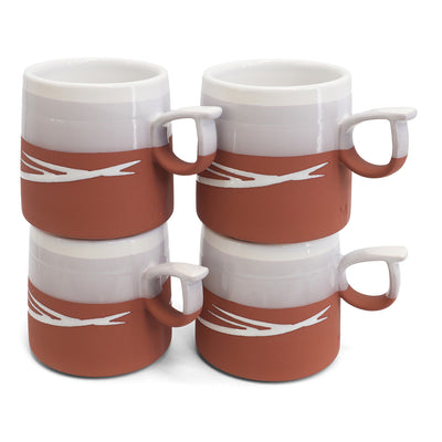 Tipperary Paul Maloney Terracotta Mug Set of 4