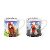Tipperary Crystal Eoin O'Connor Beyond the Herd - Tankard Pair Duck & Hen