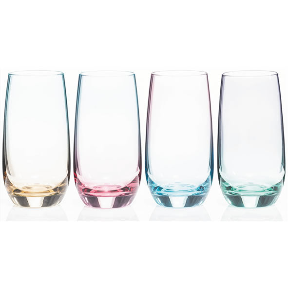 Newgrange Two Tone Lustre HiBall Glasses - Set of 4