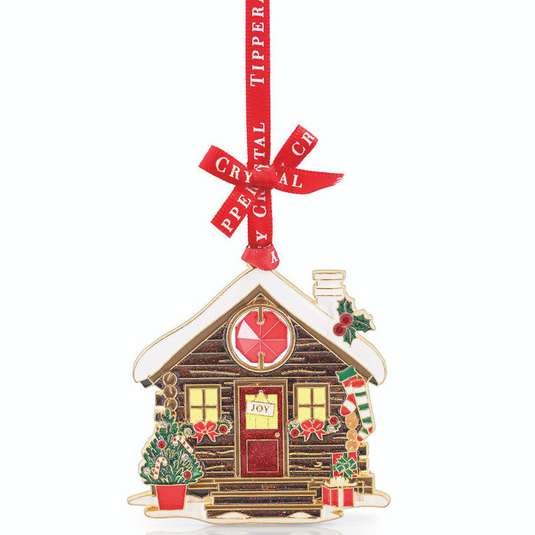 Tipperary Crystal Gem Log Cabin Decoration