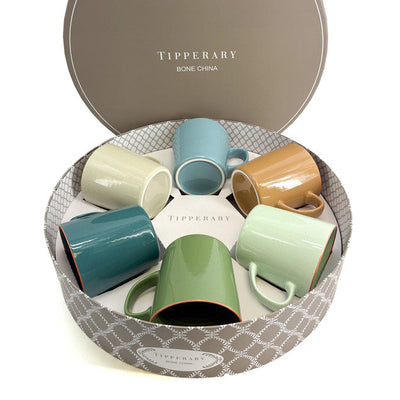 Tipperary Crystal - Artisan Mug Set of 6